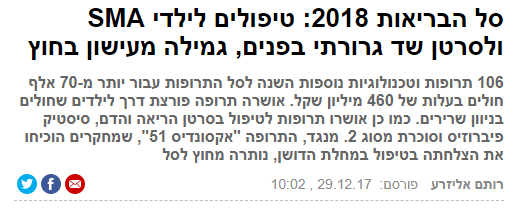 סל הבריאות - ביטוח תרופות